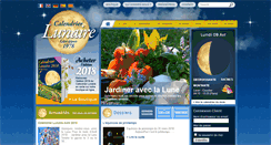 Desktop Screenshot of calendrier-lunaire.fr